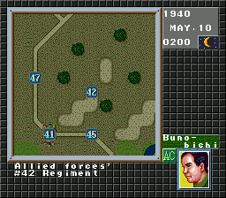 Operation Europe - Path to Victory 1939-45 (USA) In game screenshot